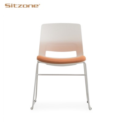 wholesale modern design office furniture training room conference stackable meeting plastic chairs